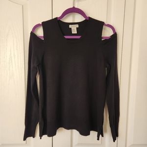 JAMISON "cold shoulder" sweater